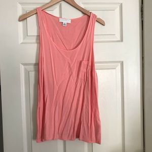 Coral Tank Top from Forever 21 with Pocket